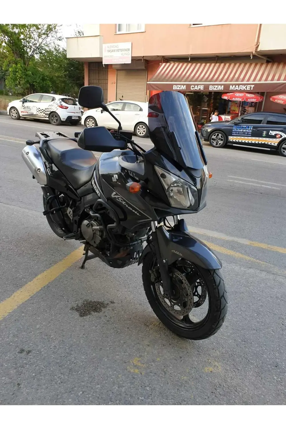 Suzuki V-strom DL 650-1000 Ön cam 2004-2010 Uyumlu Model'dir 45cm