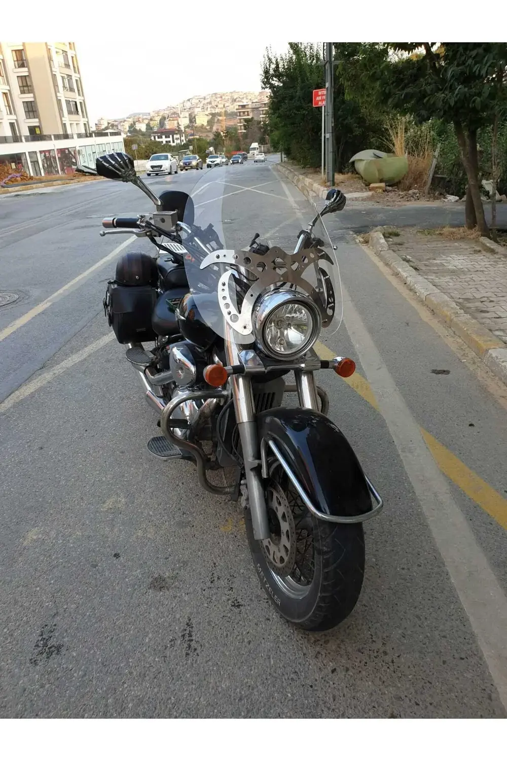 Suzuki V-VL-C Ön Cam 2001-2013 Model 61cm Şeffaf Renkli 4mm APARA