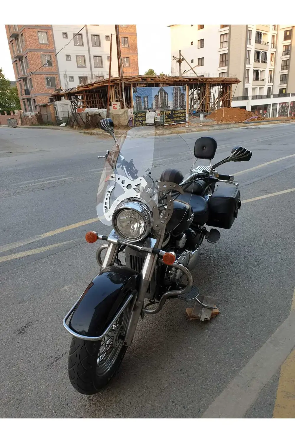 Suzuki V-VL-C Ön Cam 2001-2013 Model 61cm Şeffaf Renkli 4mm APARA