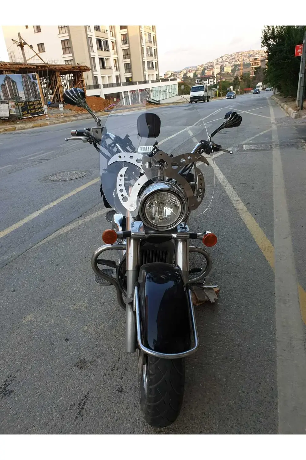 Suzuki V-VL-C Ön Cam 2001-2013 Model 61cm Şeffaf Renkli 4mm APARA