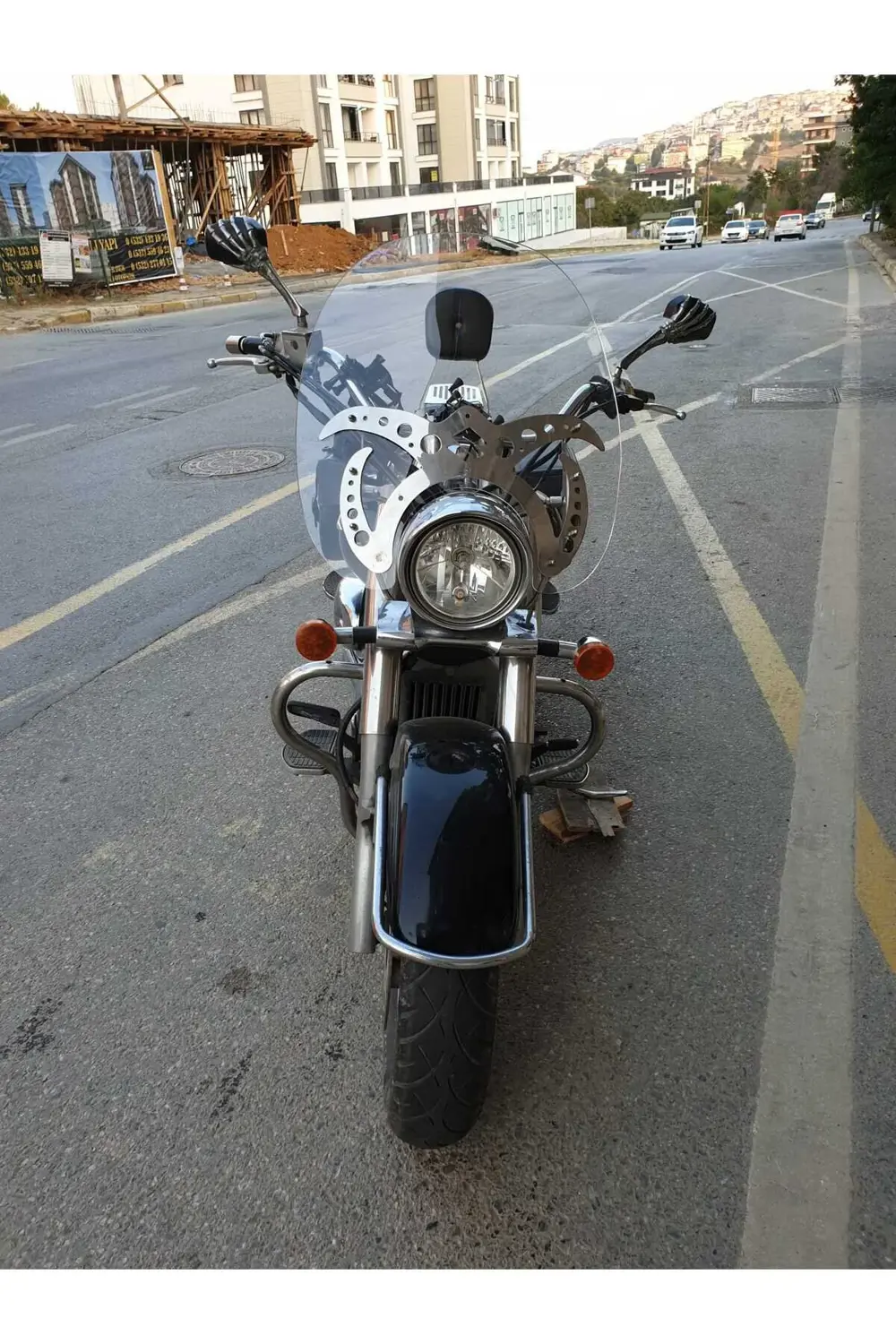 Suzuki V-VL-C Ön Cam 2001-2013 Model 61cm Şeffaf Renkli 4mm APARA