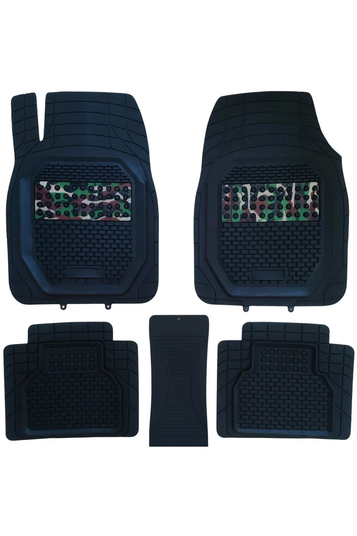 Suzuki Vitara 2017 Uyumlu Derin Havuzlu Kamuflaj Desenli Üniversal Paspas (Kamuflaj)