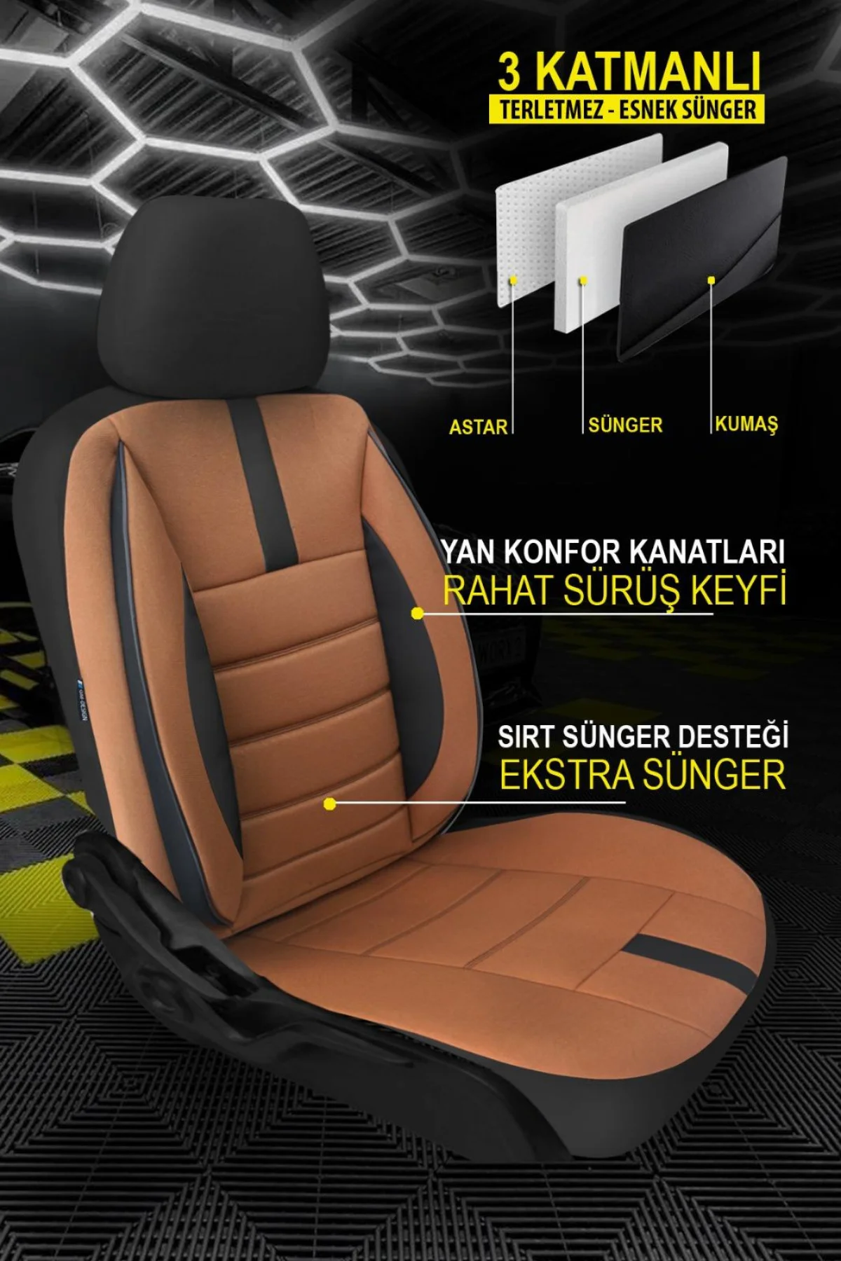 Suzuki Vitara Suv 2016  Aracınıza Uyumlu Taba Başak Serisi Tay Tüyü
