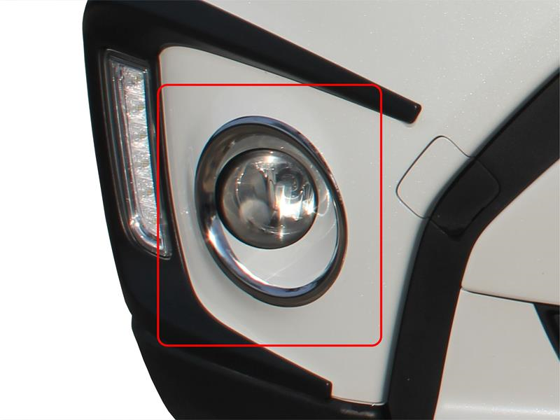 Drs Tuning Suzuki Vitara Uyumlu 4 Sis Farı Çerçevesi 2 Parça Krom 2016 Ve So