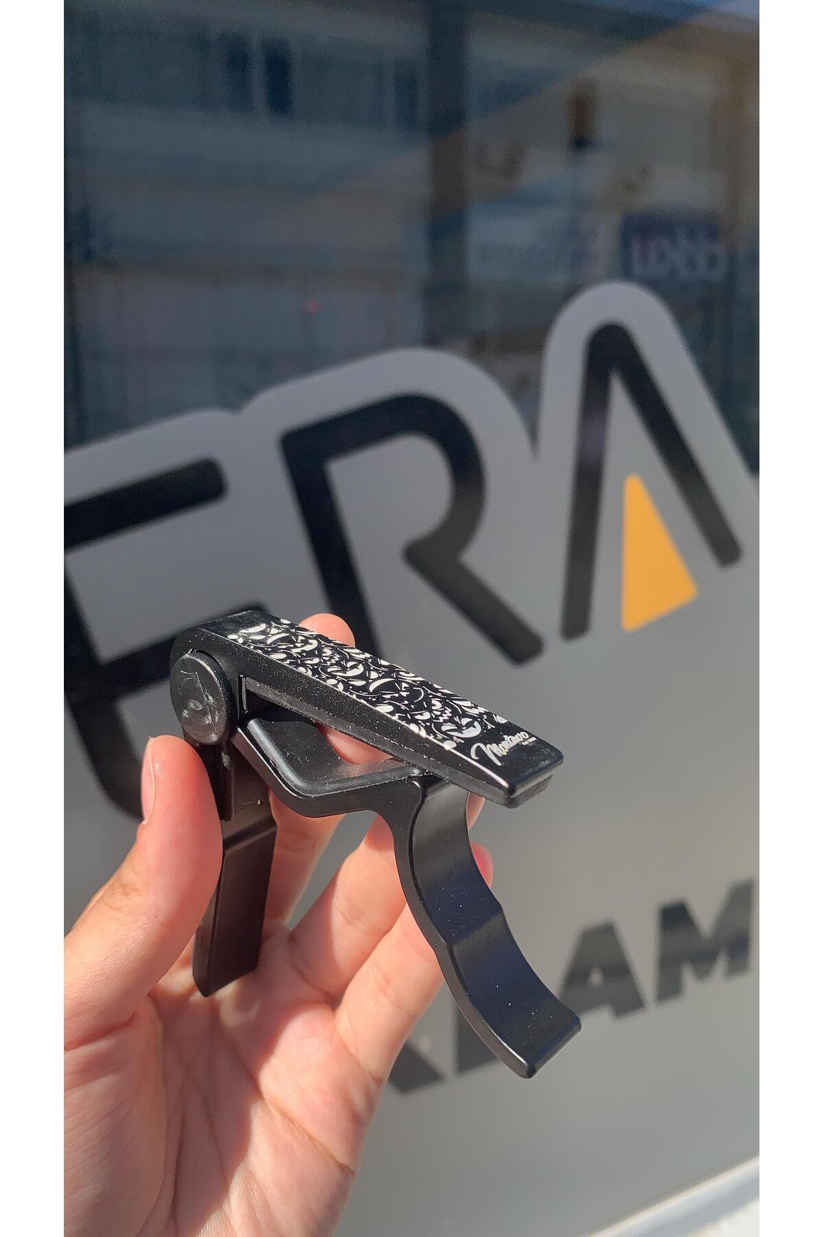 Sv-75bk Siyah Desenli Gitar Ve Bağlama Kaposu