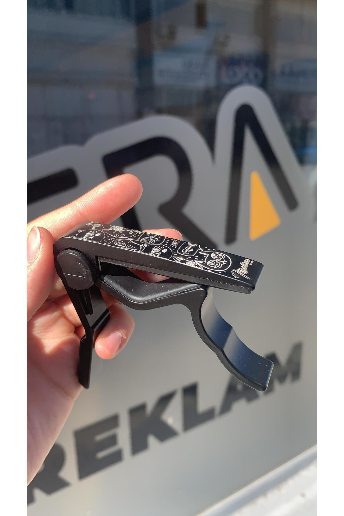 Sv-75bk Siyah Desenli Gitar Ve Bağlama Kaposu