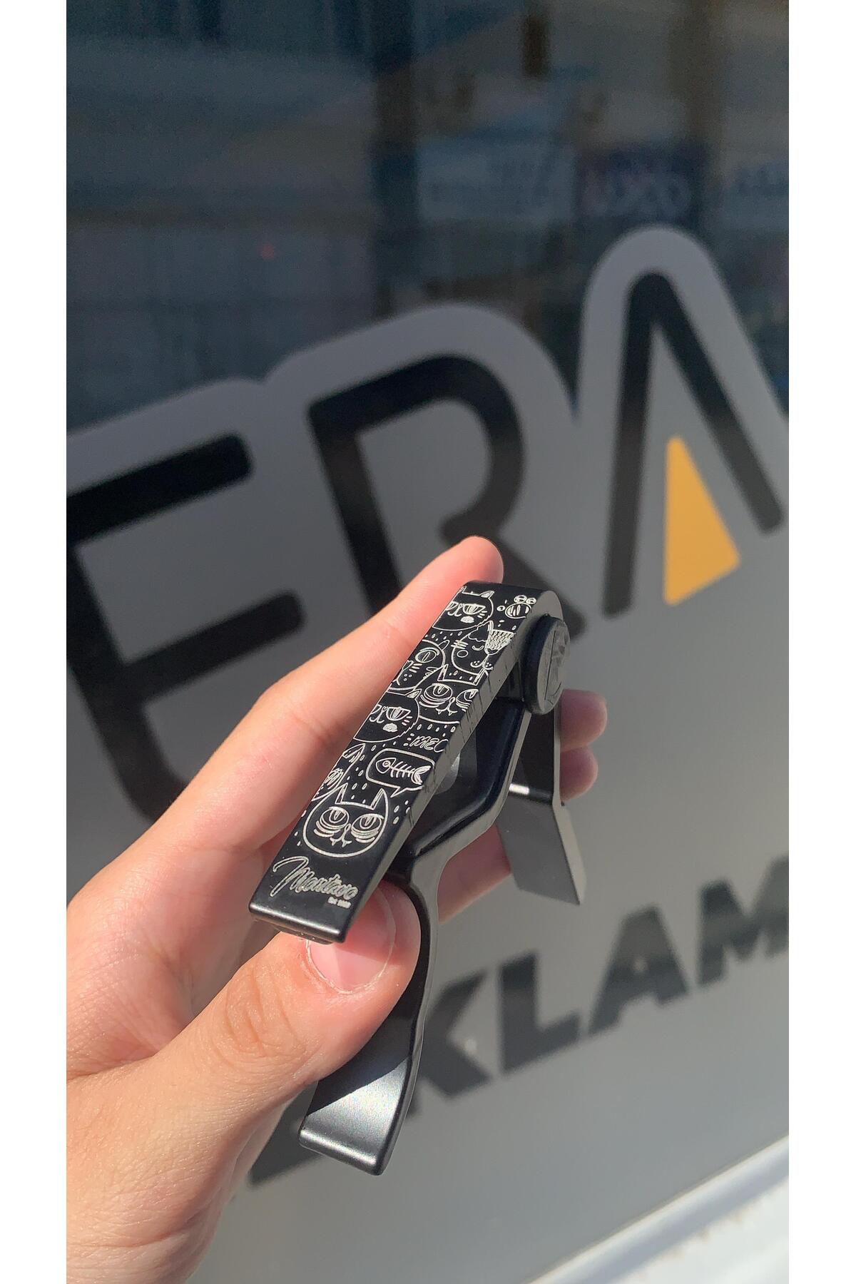 Sv-75bk Siyah Desenli Gitar Ve Bağlama Kaposu