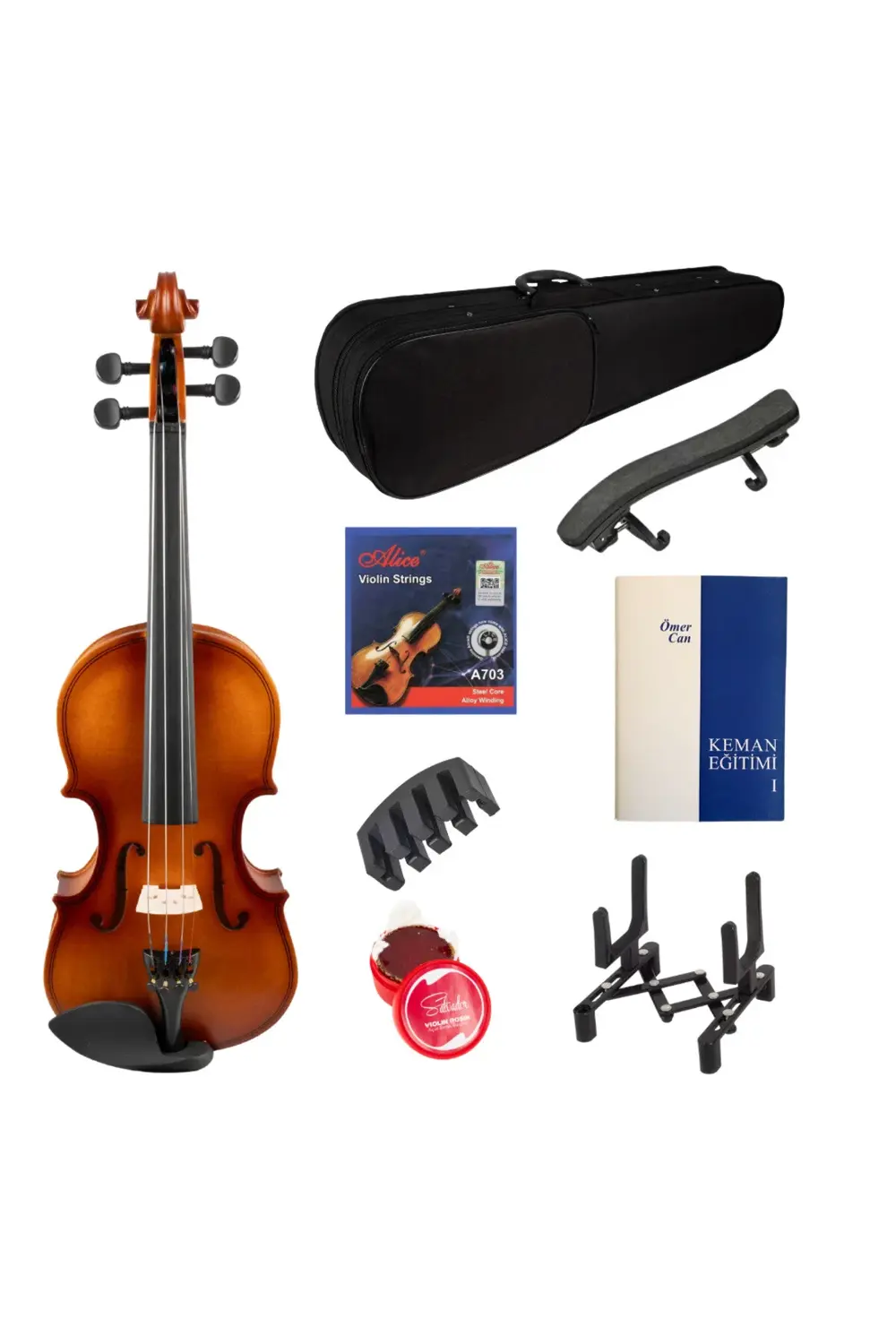 Salvador Sv044 Tam Boy 4/4 Öğrenci Kemanı Full Set Salvador Sv044 Tam Boy 4/4 Öğrenci Kemanı Full Set