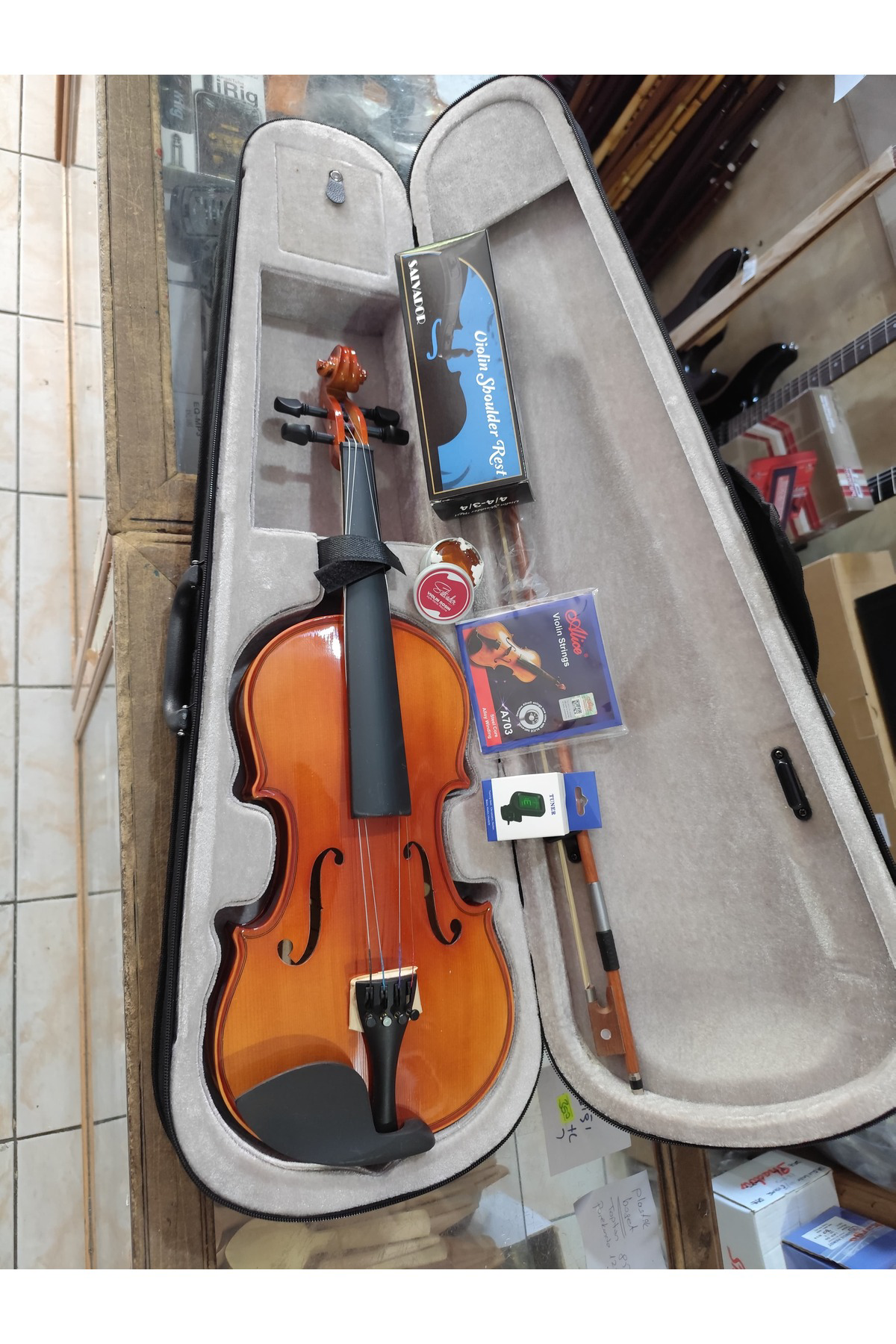 Salvador Sv140 Tam Boy 4/4 Keman Full Set