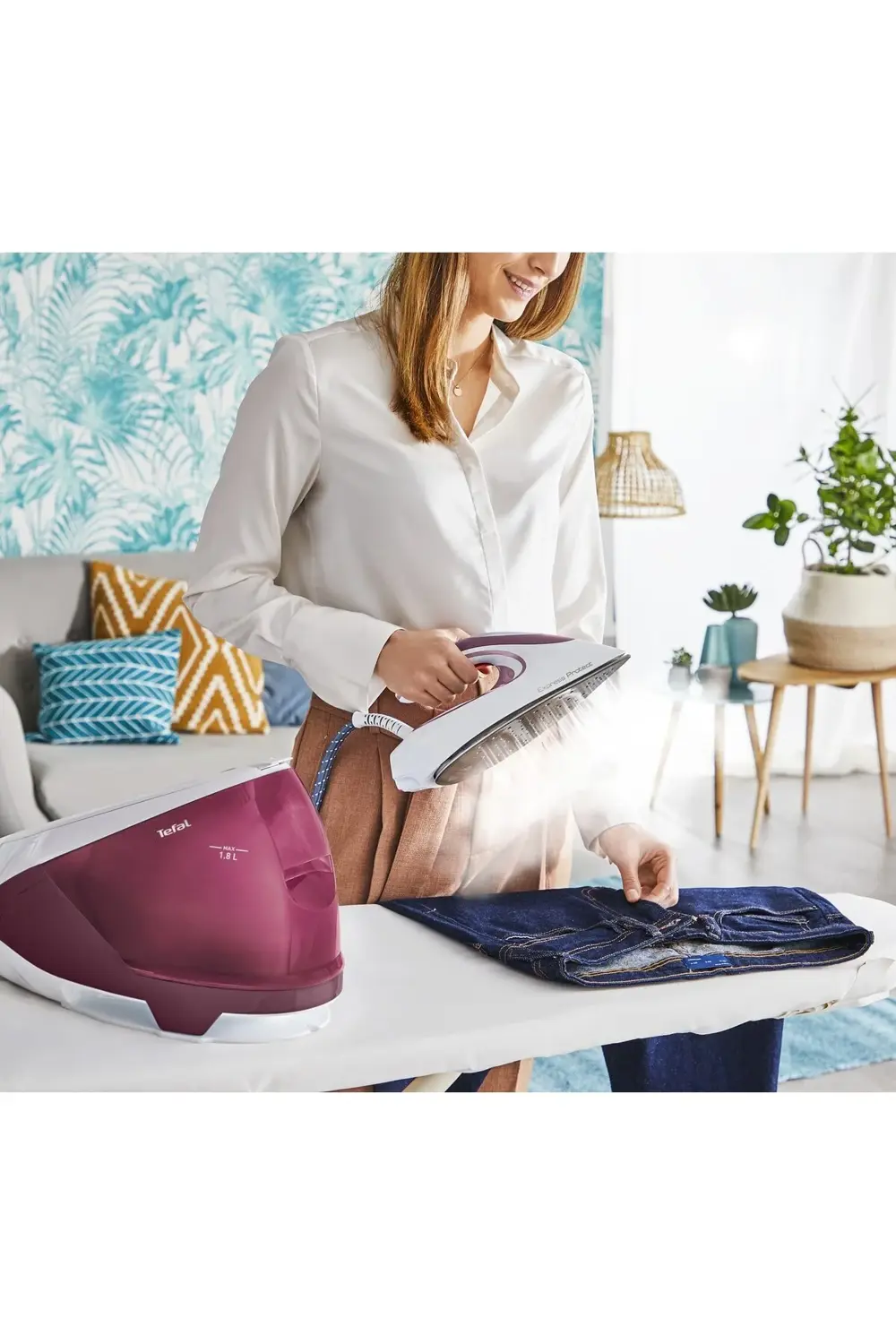 Tefal Sv9201 Express Protect 130 Gr Sürekli Ve 530 Gr Şok Buharlı 2800