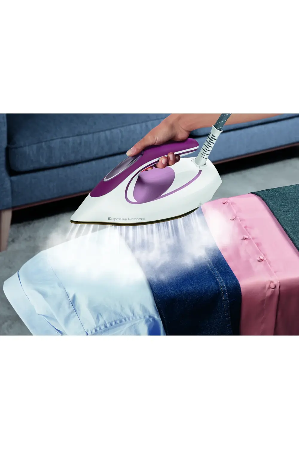 Tefal Sv9201 Express Protect 130 Gr Sürekli Ve 530 Gr Şok Buharlı 2800