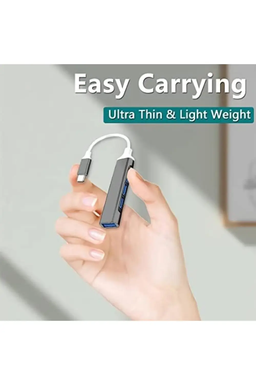 svngsphereshop 4'ü 1 arada USB C Adaptörü, 4 USB 3.0 Bağlantı Nok