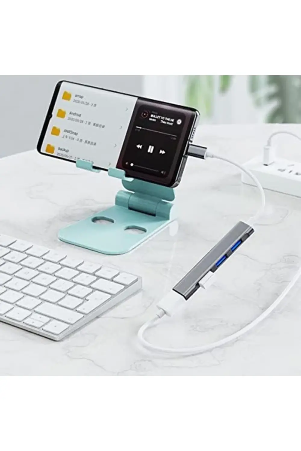 svngsphereshop 4'ü 1 arada USB C Adaptörü, 4 USB 3.0 Bağlantı Nok