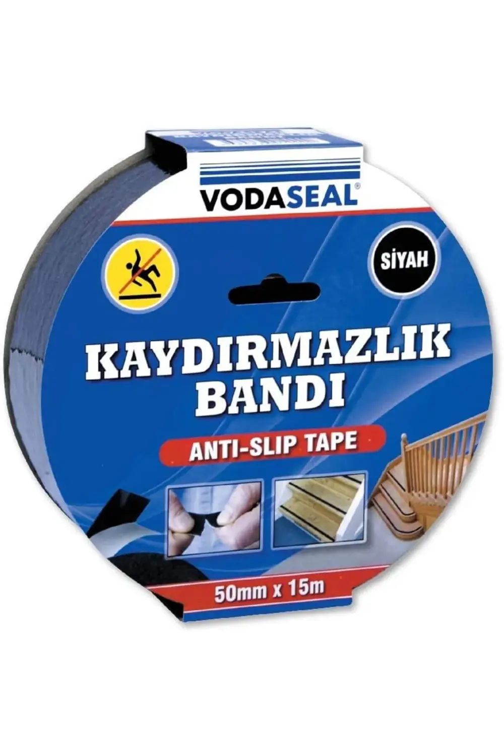 svngsphereshop 53.01.010 Kaydırmaz Bant 50Mmx15Mt, Siyah svngsphe