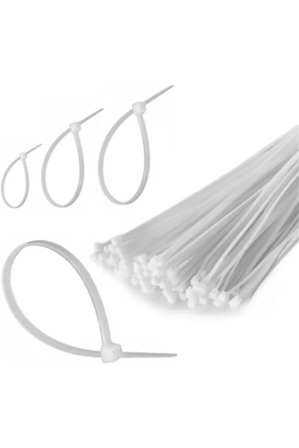 svngsphereshop Adet Plastik Cırt Kelepçe Kablo Bağı Kablo Düzenle