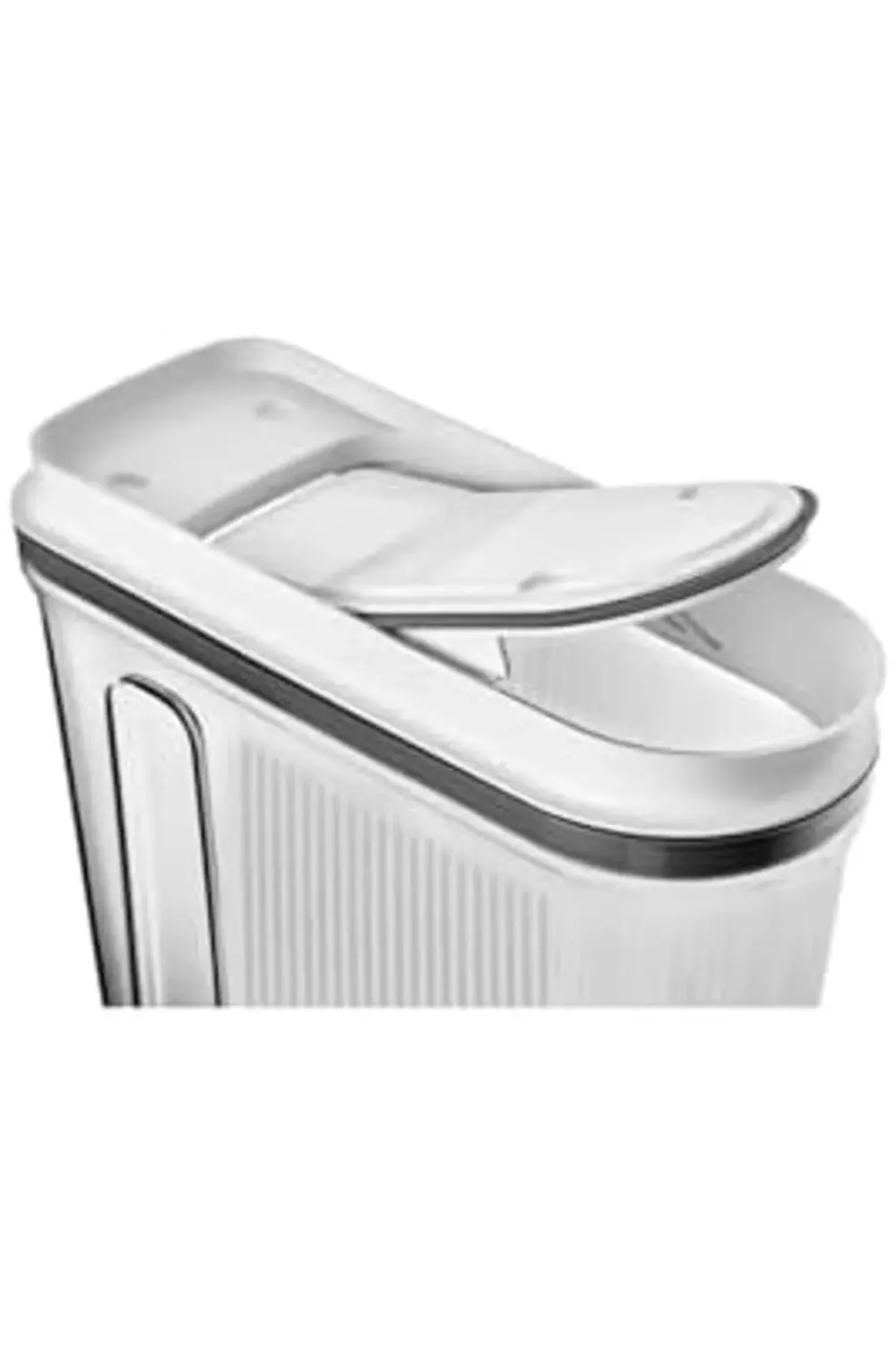 svngsphereshop Ahmet 3 Lü Lüks Erzak Kabı 4L 2L 2 L Füme, Füme sv