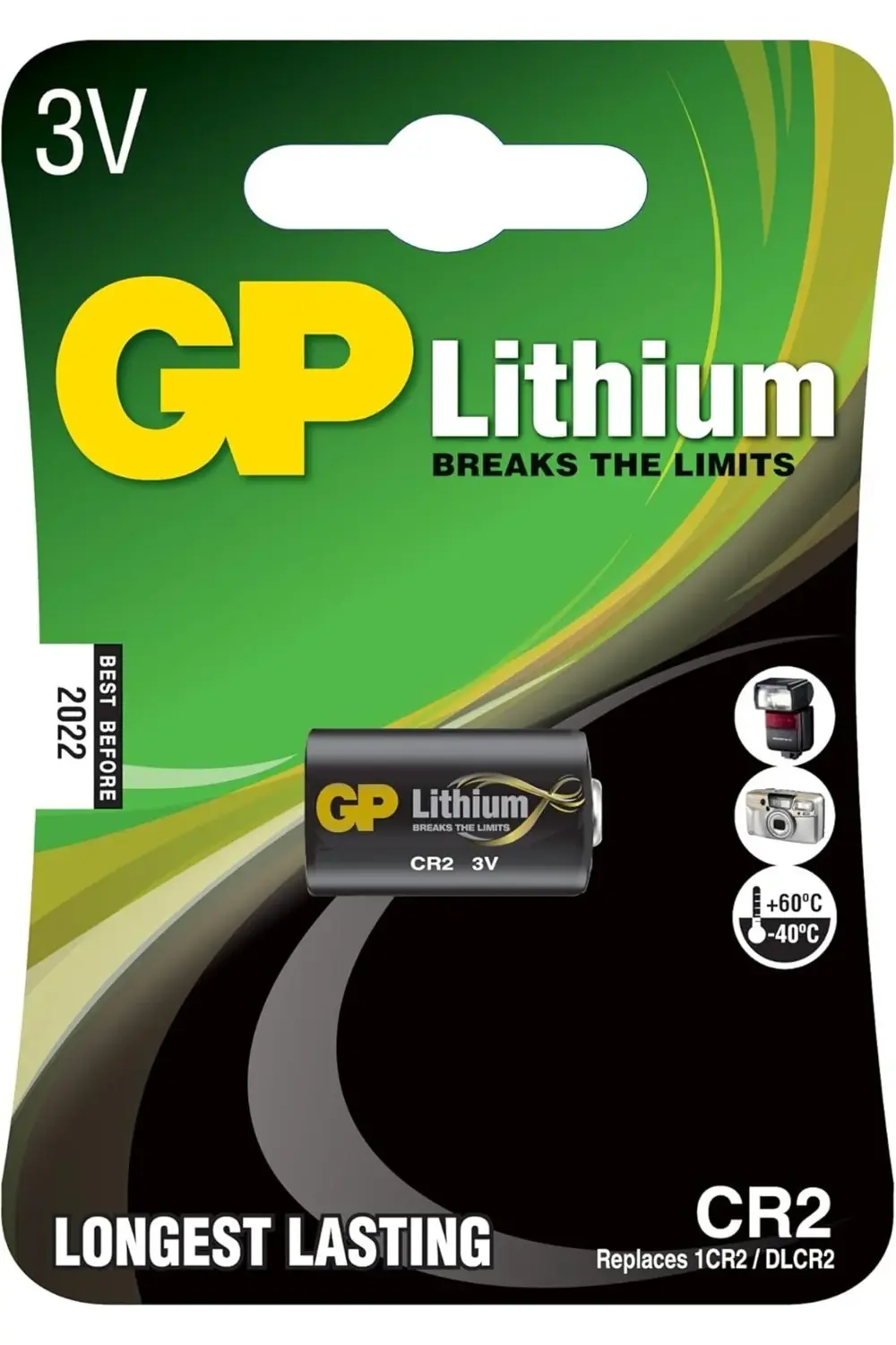 svngsphereshop Batteries cr2 Dlcr2/Cr2, Boy Lityum Pil, 3 Volt, T