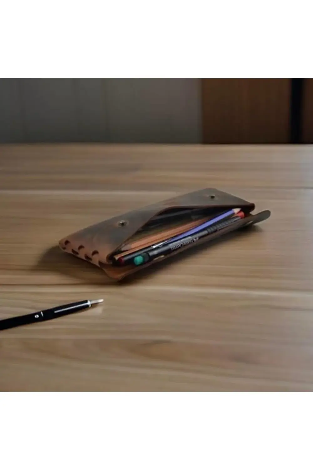 svngsphereshop Deri Kalemlik, El Yapımı Kalemlik Hakiki Deri, Der