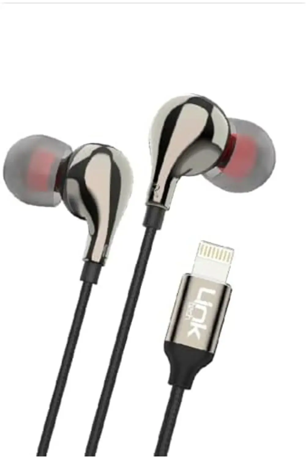 svngsphereshop E82 Lightning Stereo Kulak İçi Kablolu Kulaklık Si