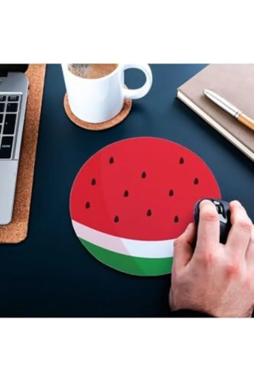 svngsphereshop Karpuz Desenli Yuvarlak Mouse Pad - Mousepad - Mou
