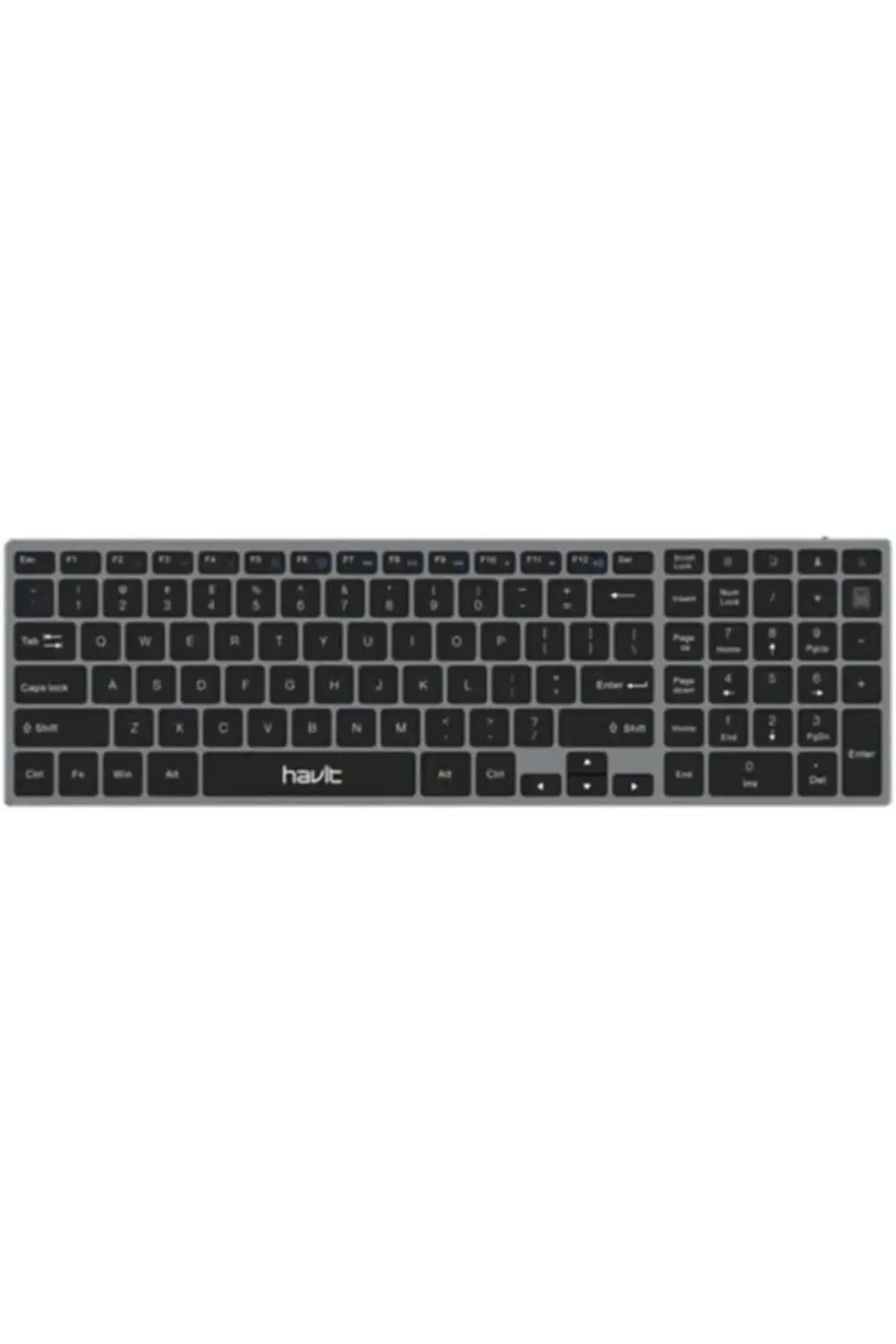 svngsphereshop KB263BT Kablosuz Bluetooth Uzay Grisi Klavye svngs