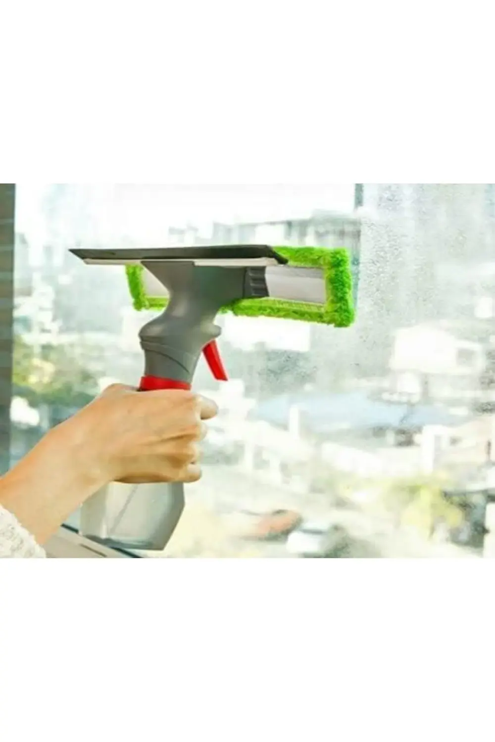 svngsphereshop Ml Deterjan Hazneli Spreyli Çekçekli Cam Silme Apa