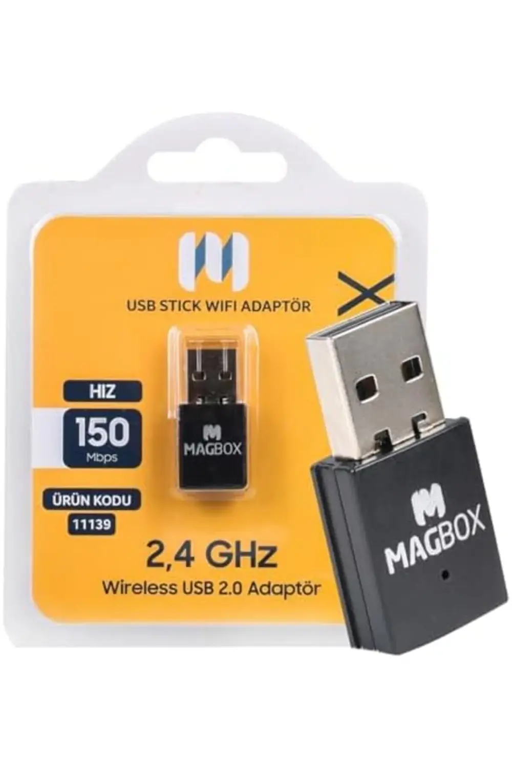 svngsphereshop Usb Stick Wifi Adaptör, 7601 Chipset, 2.4GHz, 150