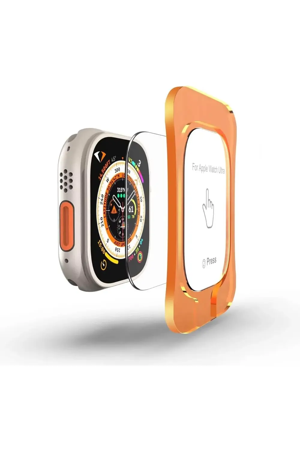 svngsphereshop Watch Ultra 2, Ultra 49mm ile Uyumlu, 49mm Ekran K