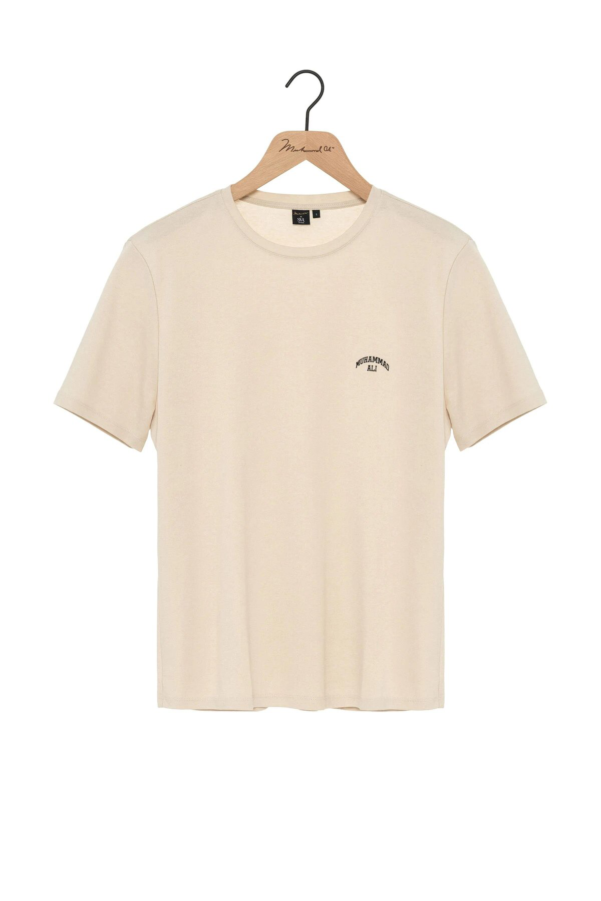 Baymen Svr Muhammed Ali İmzalı Ve Lisanslı Bej Erkek O Yaka Tshirt