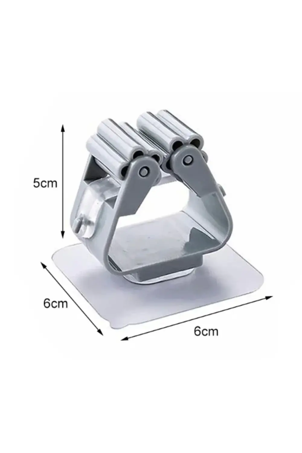 SVRM Yapışkanlı Pratik Mop Tutucu 4 Adet Beyaz