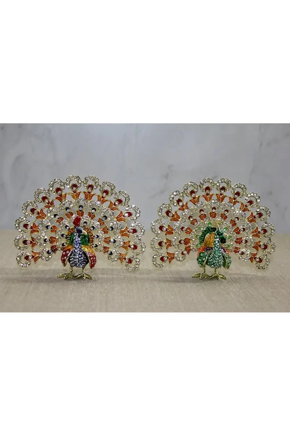 Swaroski Tavuskuşu Alk3834