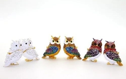 Swarovski 2'li Baykuş Model 1