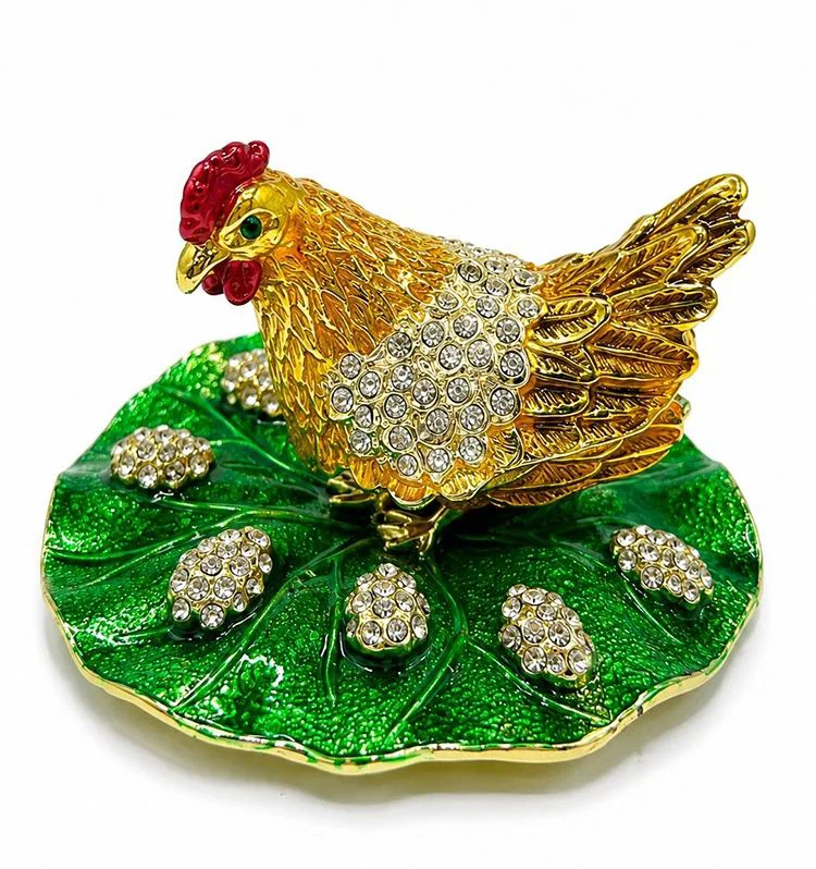 Swarovski Taşlı Tavuk Alk5708 - Şık Ev Dekorasyonu ve Hediye Fiyatı, Yorumları ve Özellikleri