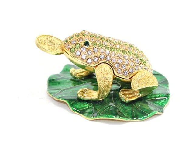 Swarovski Taşlı Tekli Kurbağa Model 2