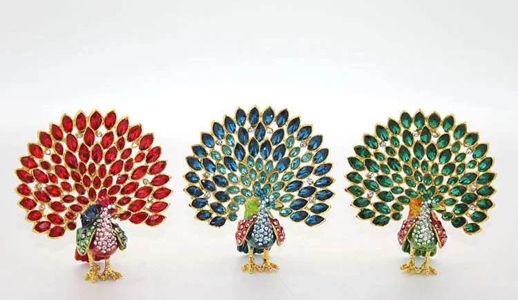 Swarovski Tavuskuşu Dekor - 10x10 Cm Şık Ev & Ofis Süsleme Fiyatı, Yorumları ve Özellikleri