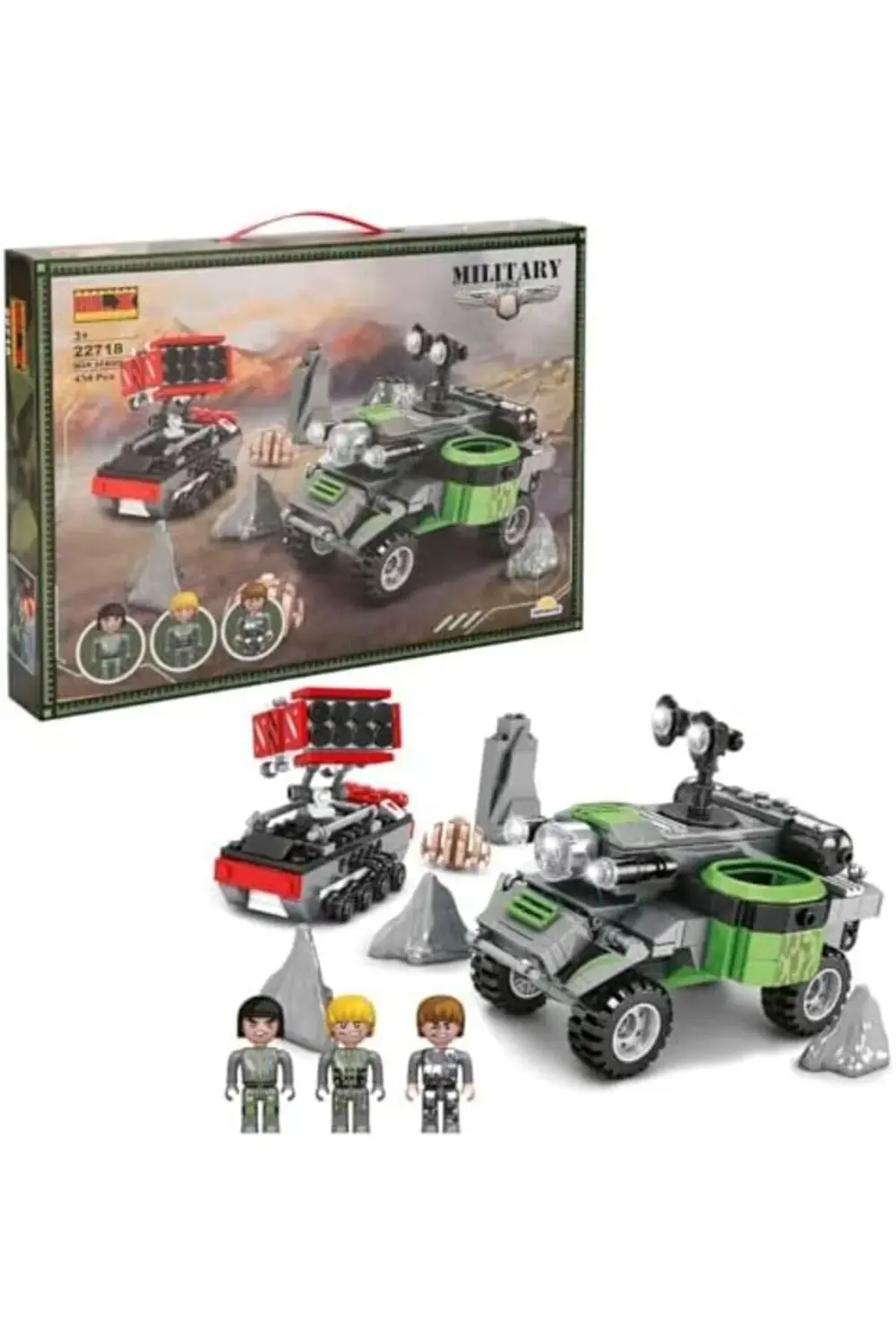 Swat Set 3 Figürlü 434 Parça 395519