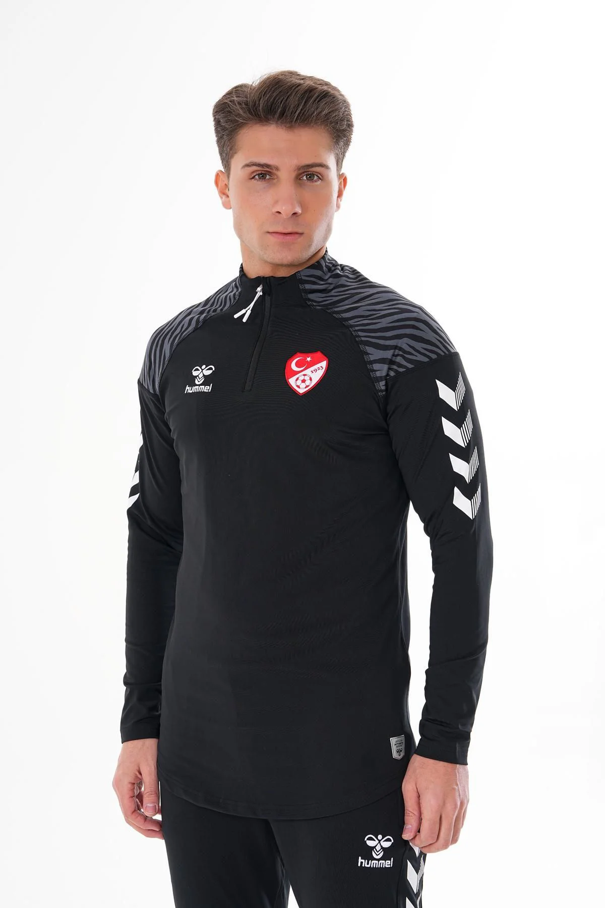 Sweat TFF HAKEM ANTRENMAN EŞOFMAN ÜSTÜ SİYAH