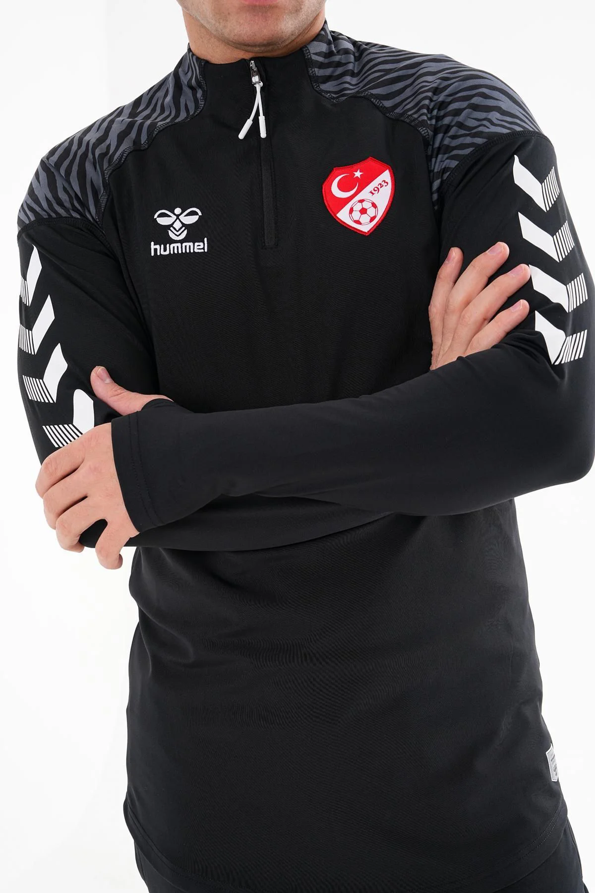 Sweat TFF HAKEM ANTRENMAN EŞOFMAN ÜSTÜ SİYAH