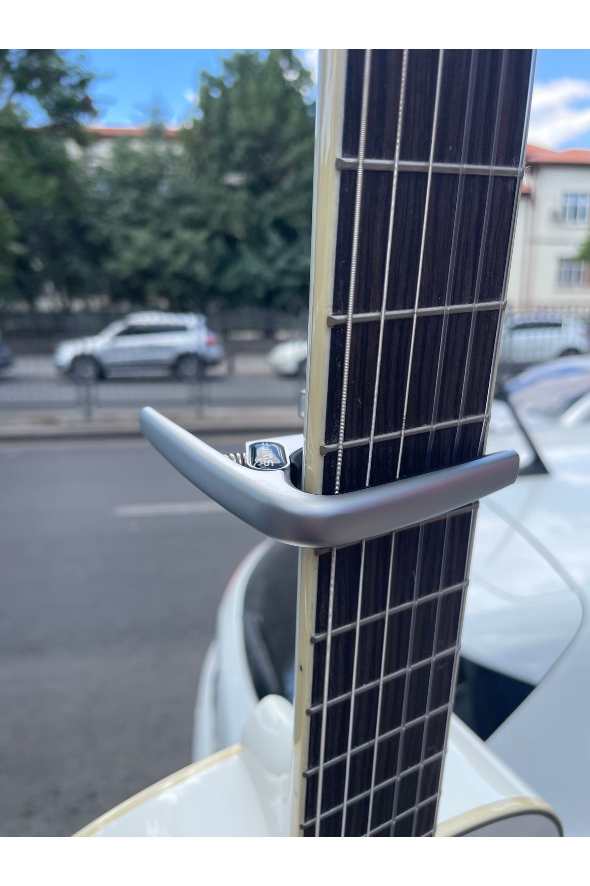 Salvador Swiff K8-C Gitar Ve Bağlama Kaposu - 1. Sınıf Krom Model