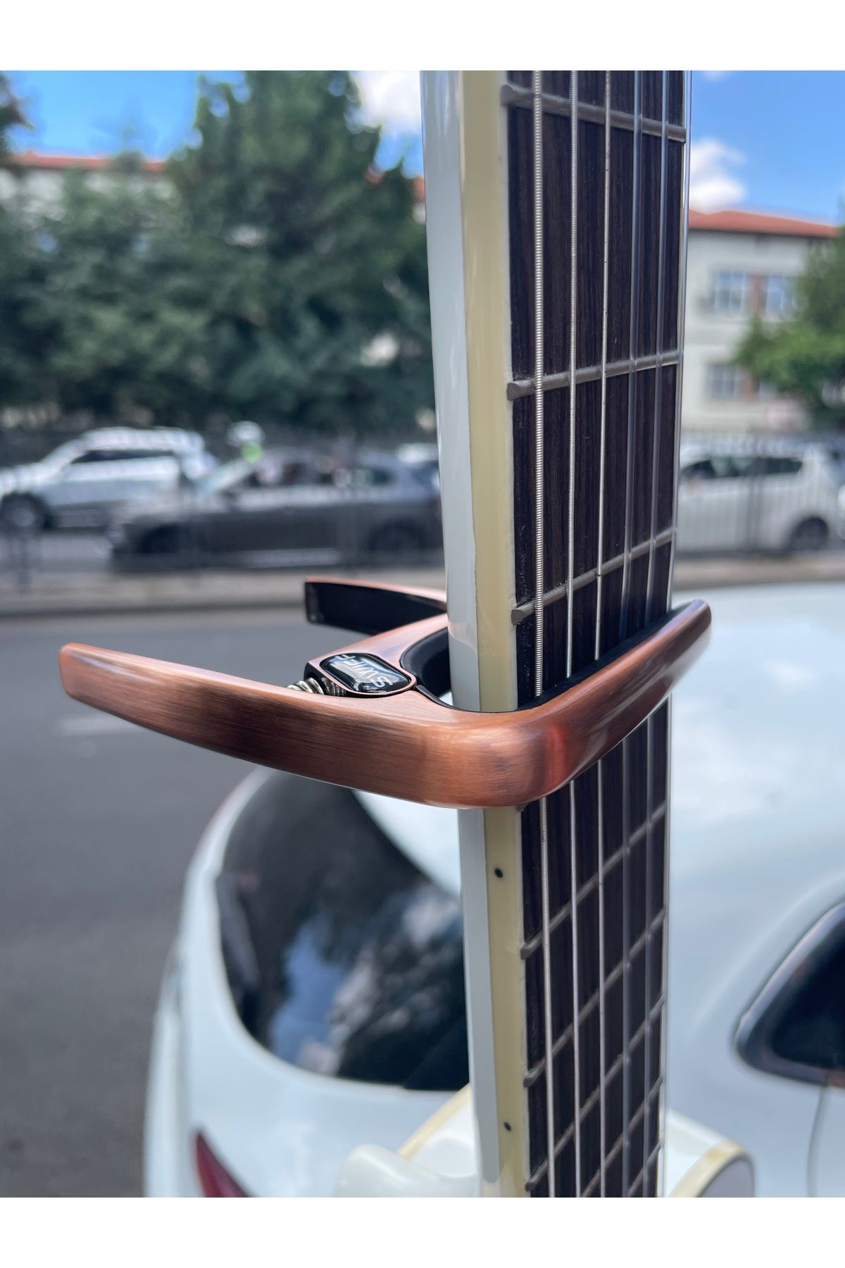 Salvador Swiff K8-C Gitar Ve Bağlama Kaposu - 1. Sınıf Bronz Model