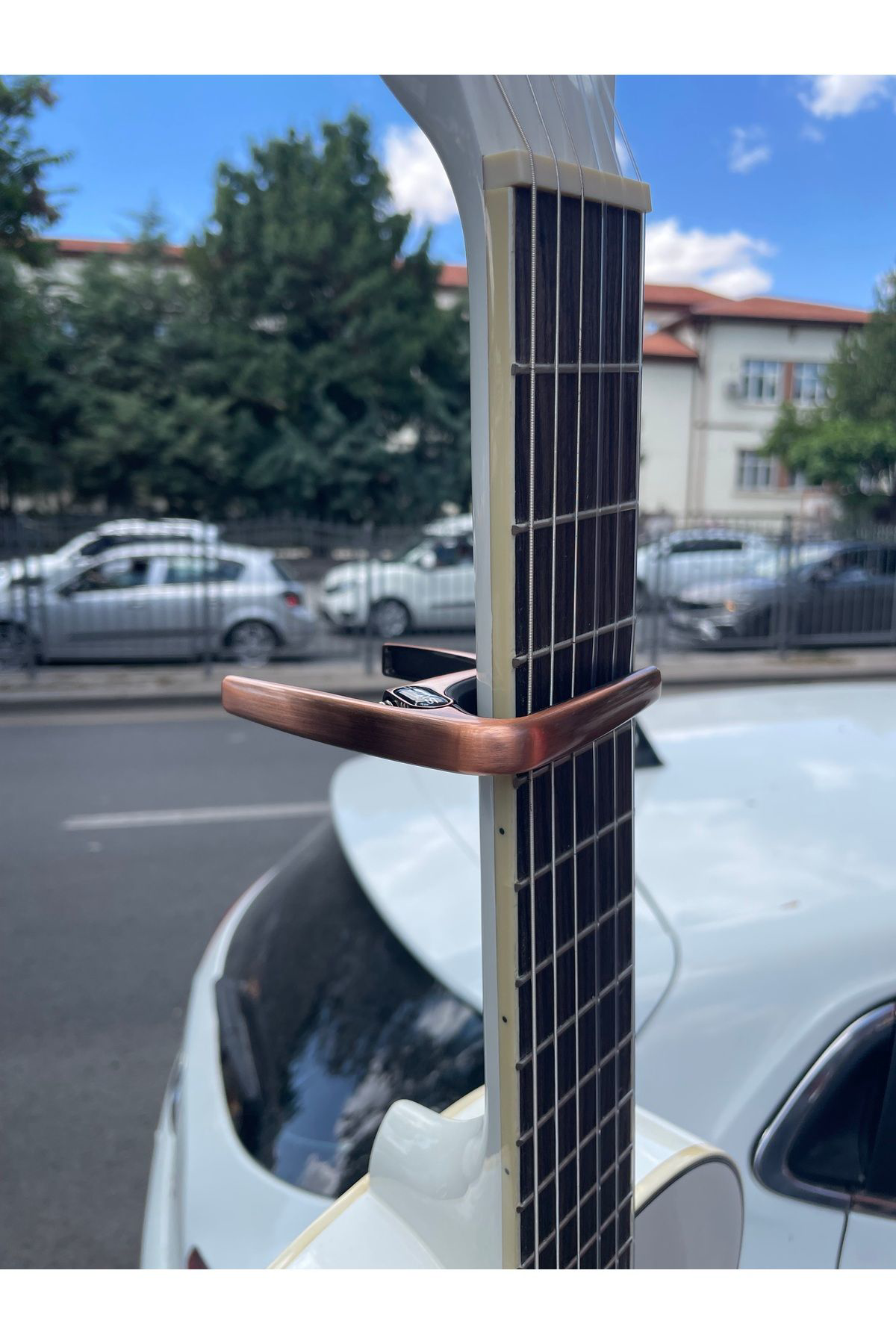 Salvador Swiff K8-C Gitar Ve Bağlama Kaposu - 1. Sınıf Bronz Model