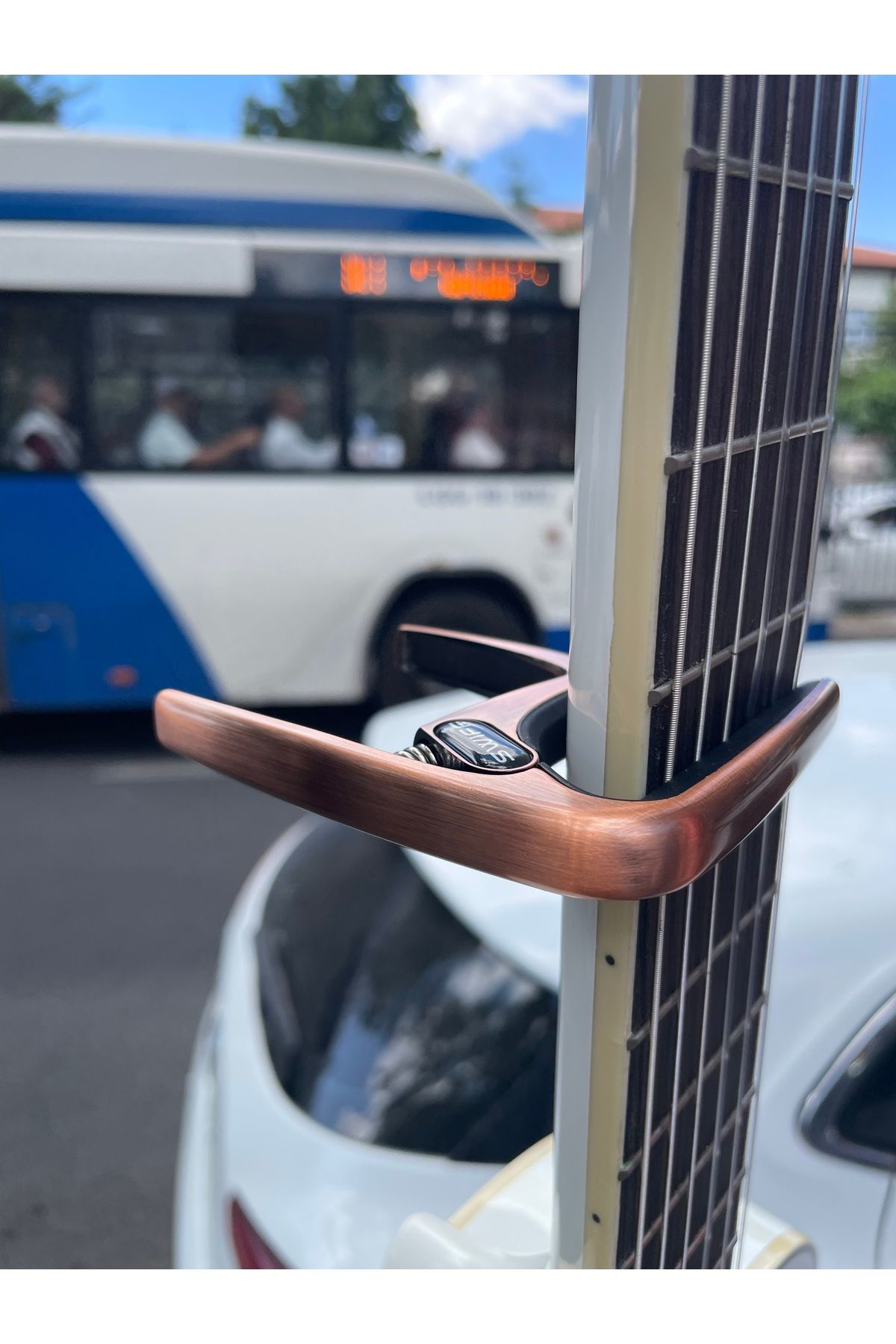 Salvador Swiff K8-C Gitar Ve Bağlama Kaposu - 1. Sınıf Bronz Model