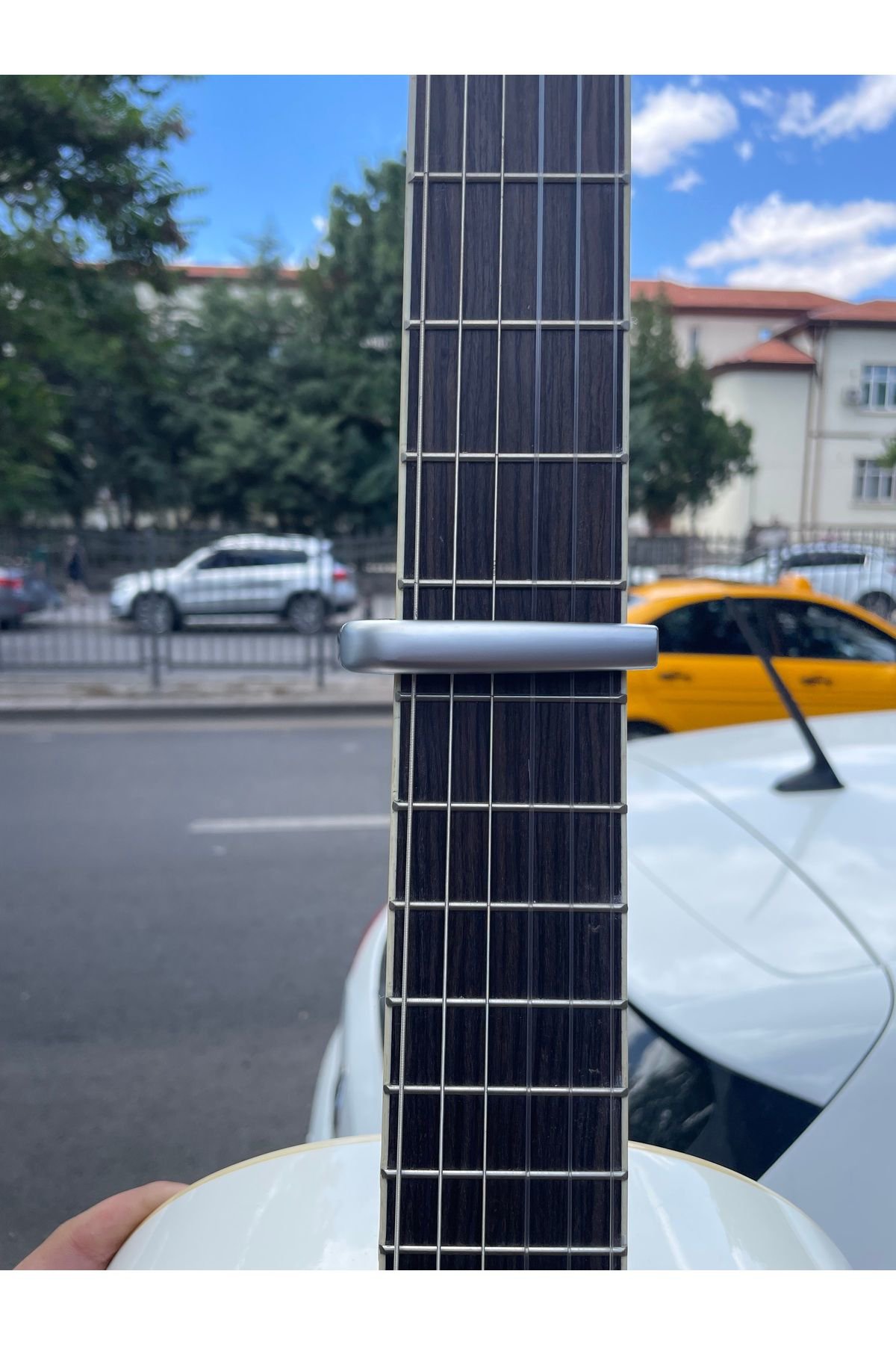 Salvador Swiff K8-C Gitar Ve Bağlama Kaposu - 1. Sınıf Krom Model