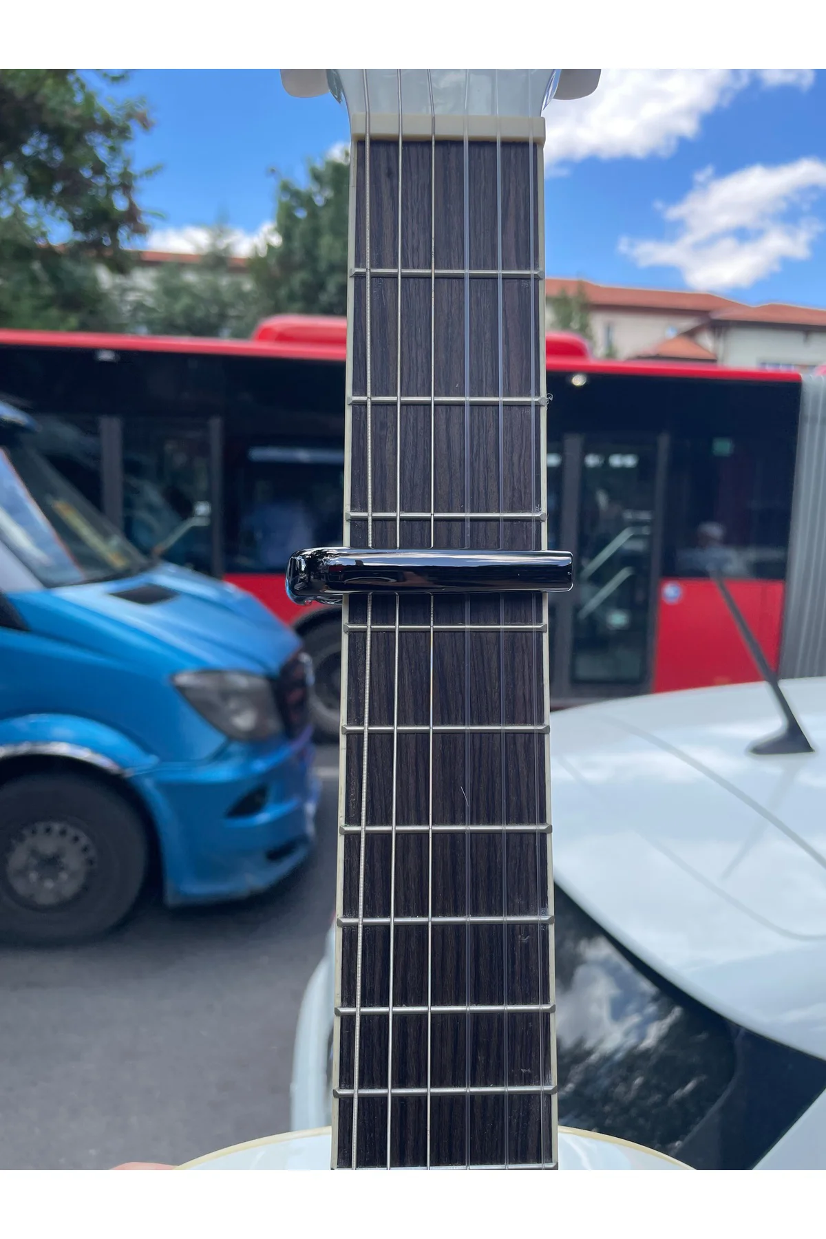 Swiff K8-C Gitar Ve Bağlama Kaposu - 1. Sınıf Siyah Model