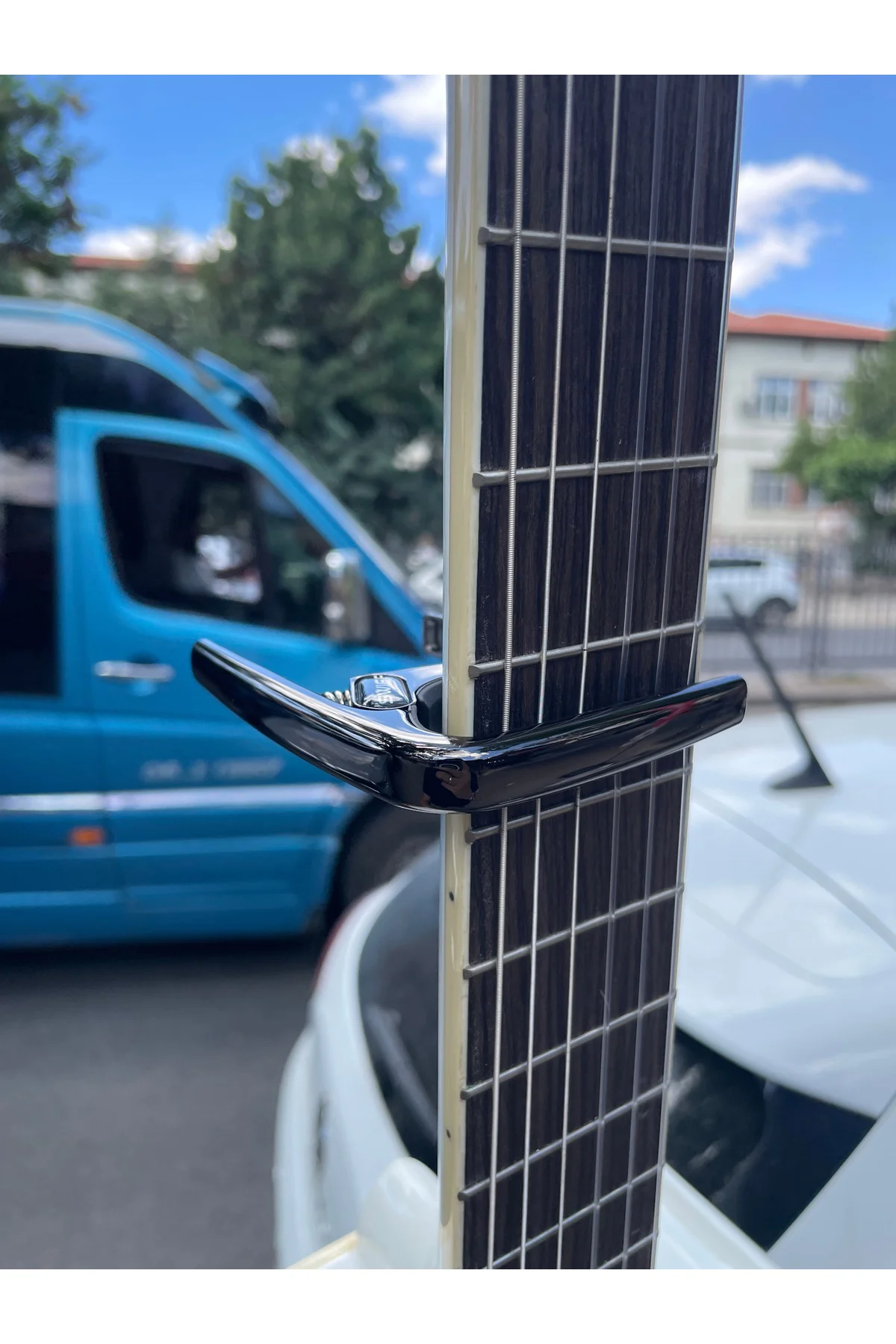 Swiff K8-C Gitar Ve Bağlama Kaposu - 1. Sınıf Siyah Model