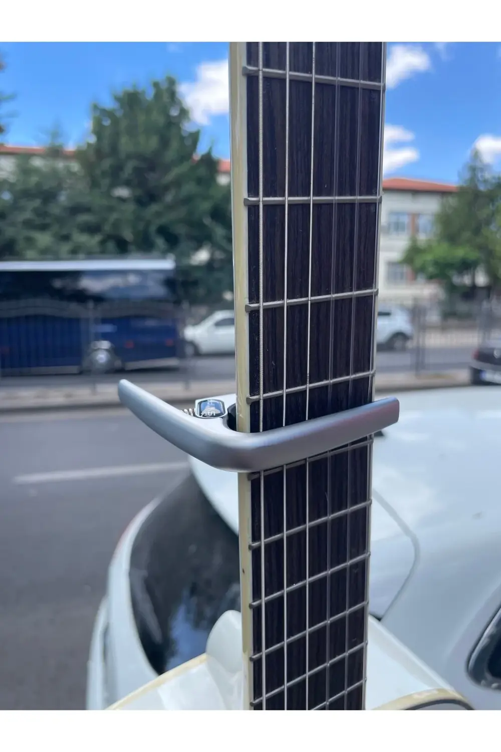 Swiff K8-C Gitar Ve Bağlama Kaposu - 1. Sınıf Krom Model