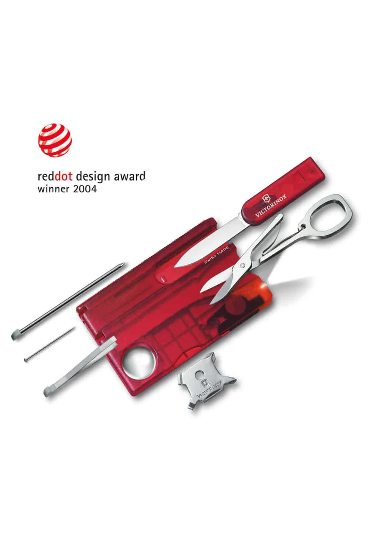 Swisscard Lite Kırmızı Şeffaf