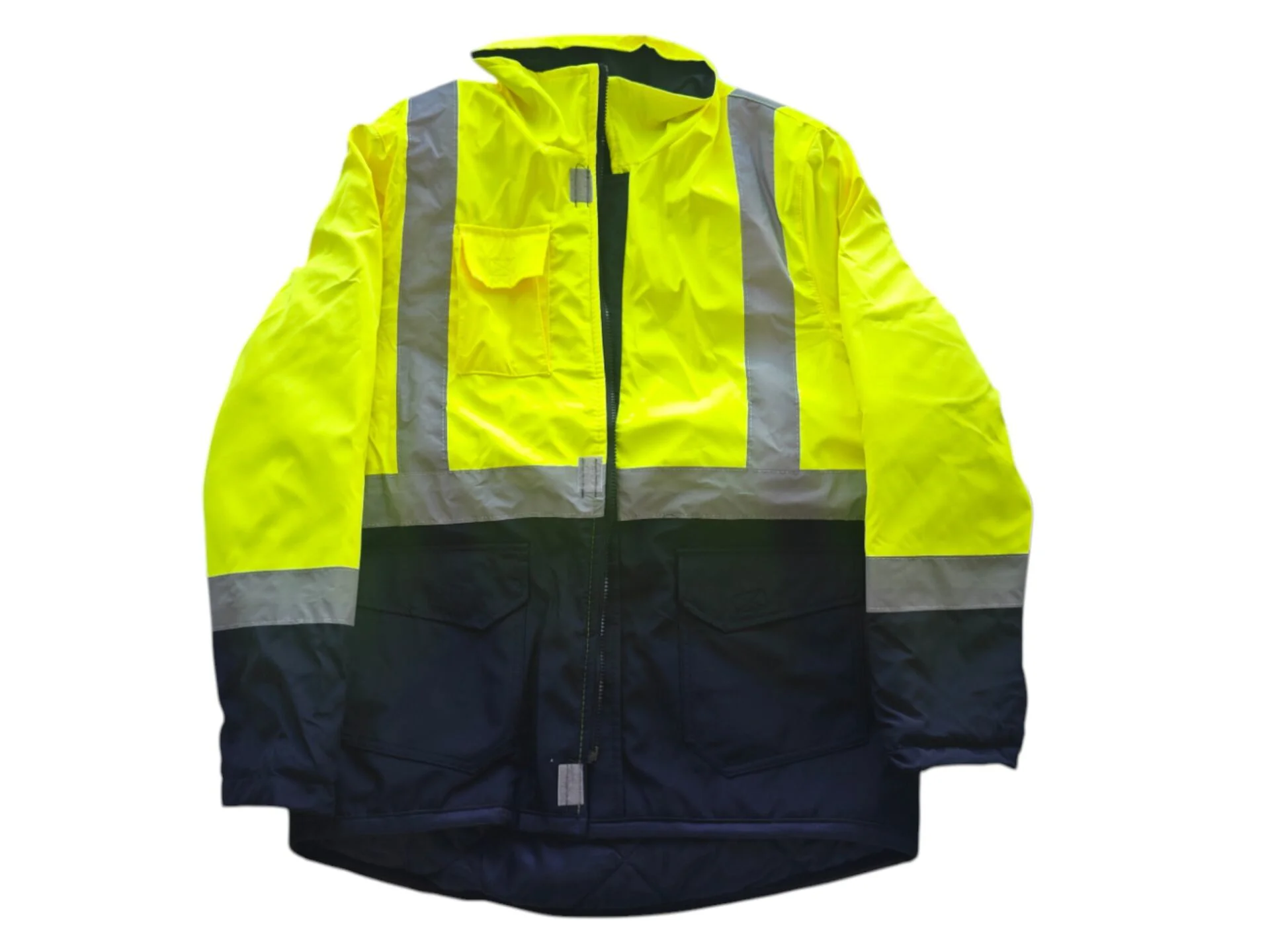 SX158   Securex Sarı Lacivert Parka - L