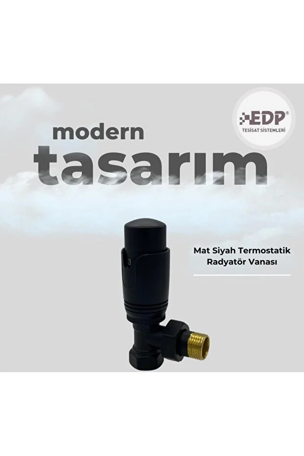 SİYAH TERMOSTATİK VANA SİYAH TERMOSTATİK VANA
