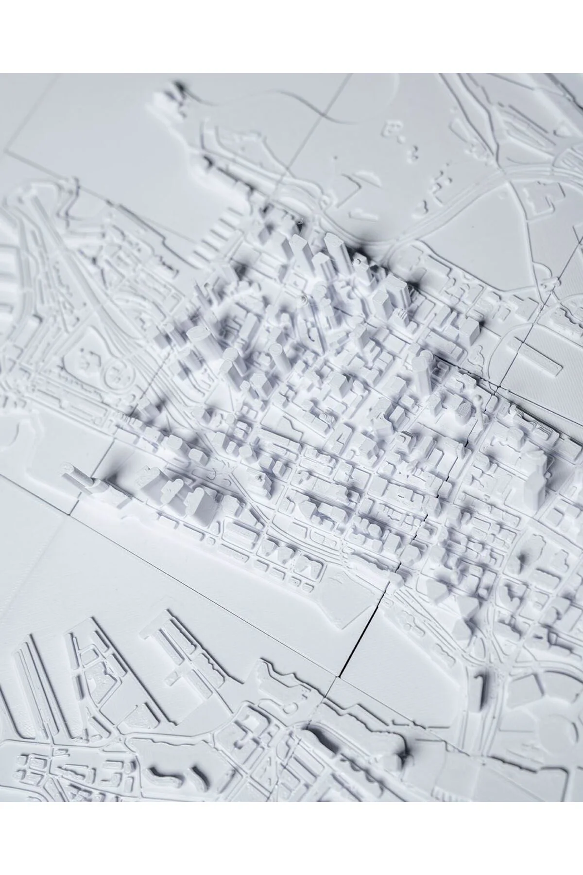 Sydney Üç Boyutlu Şehir Silüeti Dekoratif Minimalist Duvar Tablosu Sydney Tablo 15CM